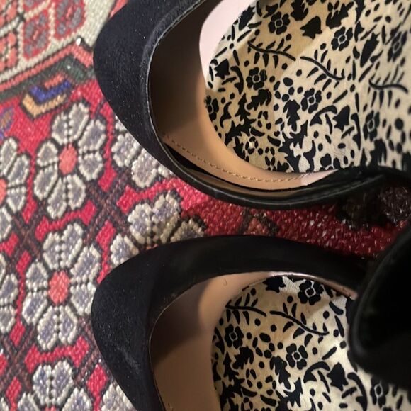 Black Suede Heels - Picture 3 of 7